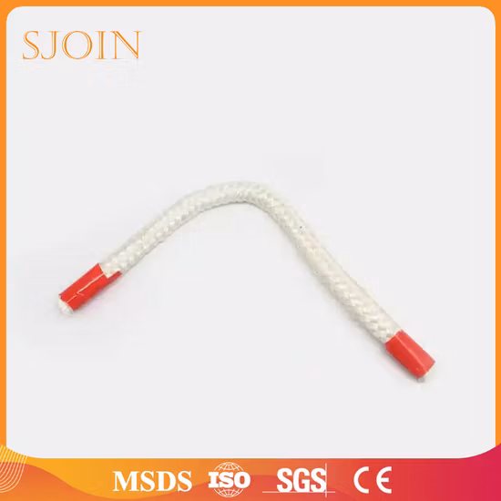 High Temp. Ceramic Fiber Fabric Insulation Material Heat Resistance Ceramic Fiber Braided Round Sealing Rope Fiberglass Products